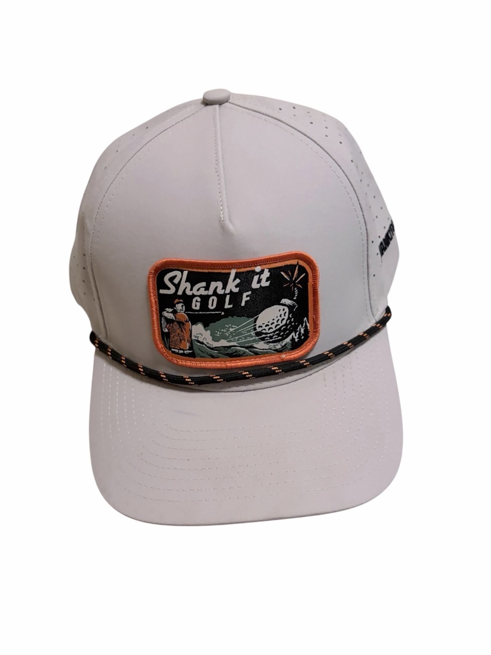 Shank It Golf Patch Trucker rope Hat